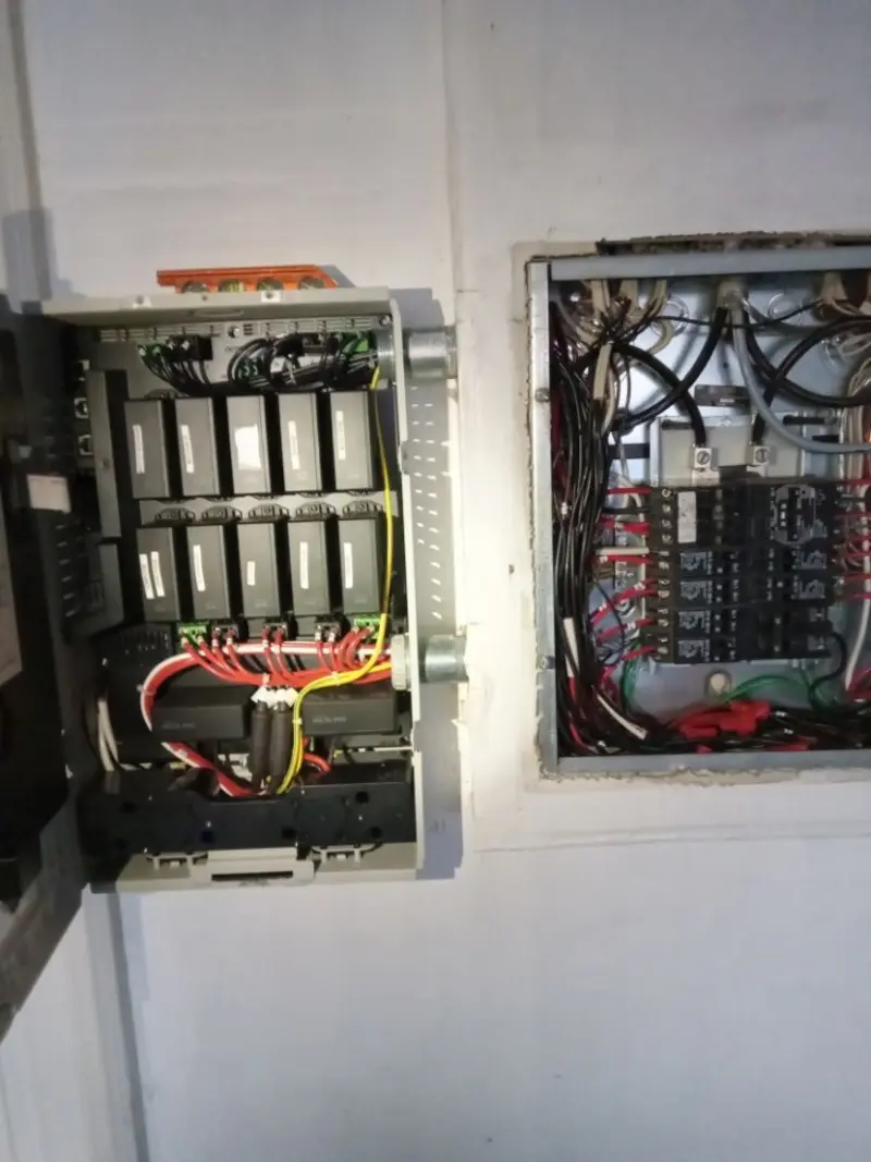 Electrical panel upgrade completed for Commercial Electrician Services in Sterling Ranch